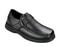 Orthofeet Men's Dressy Oxford - orthofeet-585-black Black