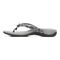 Vionic Bella - Women's Orthotic Thong Sandals - Dark Shadow Giraffe - Left Side