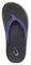 Olukai Kulapa Kai - Girl's Flip Flops - Deep Violet/Black