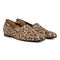 Vionic Willa Womens Sleek Leather Casual Slip On Moc - Toffee Leopard - Pair