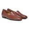 Vionic Willa Womens Sleek Leather Casual Slip On Moc - Brown Crinkle Nappa - Pair