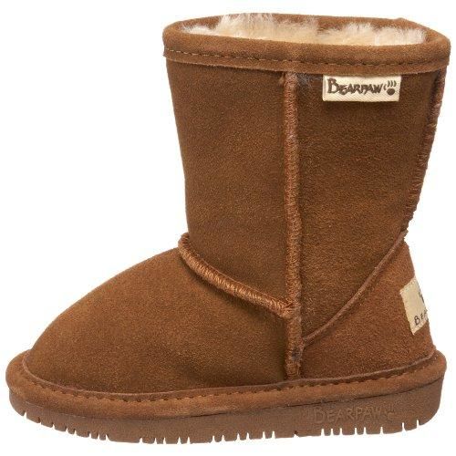 Bearpaw Emma Toddler - Short Sheepskin Boots - 608T - Hickory