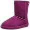 Bearpaw Emma Youth - Short Sheepskin Boots - 608Y - Pomberry