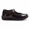 Drew Rose - Women's Mary Jane Velcro Strap Shoe - Black/Croc