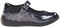 Drew Rose - Women's Mary Jane Velcro Strap Shoe - Blue Marble