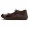 Drew Rose - Women's Mary Jane Velcro Strap Shoe - Brown/Print