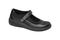 Drew Rose - Women's Mary Jane Velcro Strap Shoe - Blk/Blk Stch