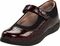 Drew Rose - Women's Mary Jane Velcro Strap Shoe - Brown/Croc