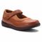 Drew Rose - Women's Mary Jane Velcro Strap Shoe - Tan