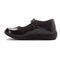 Drew Rose - Women's Mary Jane Velcro Strap Shoe - Black/Croc