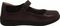 Drew Rose - Women's Mary Jane Velcro Strap Shoe - Brown/Combo