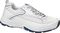 Drew Aaron - Men's Athletic Lace Oxford Shoe - Wht/Blue Cmb