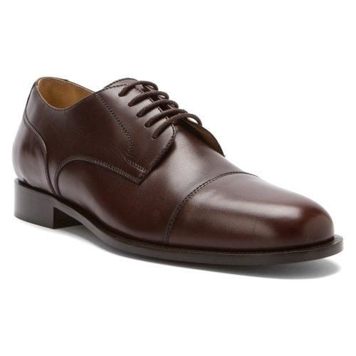 Dino Monti Allen - Men\'s Classic Oxford - Dark Brown