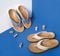 SOLE Casual Cork Flip Flops -  Coal Bark Wax Pine Dew