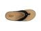 SOLE Casual Cork Flip Flops - Men's Supportive Sandals - Coal top  