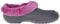 Crocs Blitzen II - Fuzz Lined Clogs for Men/Women - Charcoal/Wild Orchid