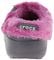 Crocs Blitzen II - Fuzz Lined Clogs for Men/Women - Charcoal/Wild Orchid