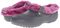 Crocs Blitzen II - Fuzz Lined Clogs for Men/Women - Charcoal/Wild Orchid