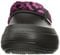 Crocs Blitzen II - Fuzz Lined Clogs for Men/Women - Black/Berry