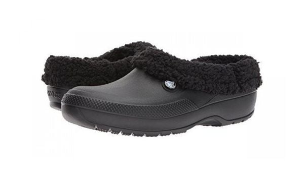 Crocs Blitzen III - Fuzz Lined Clogs for Men/Women - Black