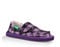 Sanuk Sleep Over - Girl's Slipper - Kid's Sizes - PBCH - Purple / Black Checks