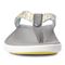 Vionic Serene Kapel Active Sandal - Grey Yellow - 6 front view.jpg