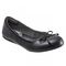 Softwalk Narina - Women's Comfort Ballet Flat - Black Pearl - main