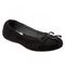 Softwalk Narina - Women's Comfort Ballet Flat - Black Suede - main