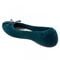 Softwalk Narina - Women's Comfort Ballet Flat - Teal Suede - back34