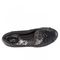 Softwalk Narina - Women's Comfort Ballet Flat - Black Pearl - top