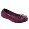 Softwalk Narina - Women's Comfort Ballet Flat - Wine Suede - main