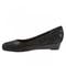 Trotters Lauren - Women's Dress Wedge - Blk Lace - inside