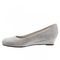 Trotters Lauren - Women's Dress Wedge - Lt Grey 3d - inside