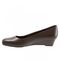 Trotters Lauren - Women's Dress Wedge - Dark Brown - inside