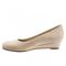 Trotters Lauren - Women's Dress Wedge - Nude 3d - inside