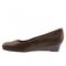 Trotters Lauren - Women's Dress Wedge - Brown Sde Pt - inside