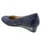 Trotters Lauren - Women's Dress Wedge - Navy - back34