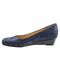 Trotters Lauren - Women's Dress Wedge - Navy - inside