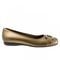 Trotters Sizzle Signature - Women's Flat - Bronze - outside