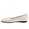 Trotters Sizzle Signature - Women's Flat - White Pearl - inside