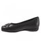 Trotters Sizzle Signature - Women's Flat - Black Perf - inside