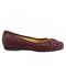 Trotters Sizzle Signature - Women's Flat - Bordeaux - outside