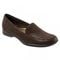 Trotters Jenn Mini Dots - Women's Loafer - Dk Brown Sde - main