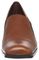 Trotters Ash - Women's Slip-on Dress Shoes - Cognac Burn