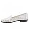 Trotters Liz - Women's Loafer - White Silver - inside