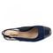 Trotters Dea - Navy Suede - top