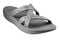 Telic Mallory Supportive Recovery Slide Sandal - Unisex - Dolphin Gray Angle