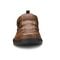 Dr. Comfort Fisherman Men's Casual Shoe - Chestnut - front_toe