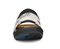 Dr. Comfort Karen Women's Sandals - Black Combo - front_toe