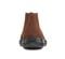 Dr. Comfort Ruk Men's Dress Shoe - Rust - heel_view